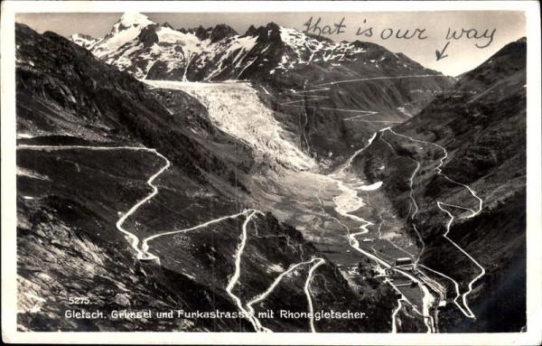 Gletsch Vorderseite