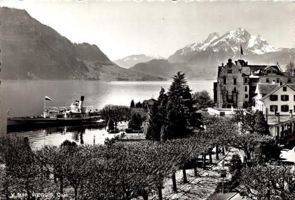Weggis, Quai Vorderseite