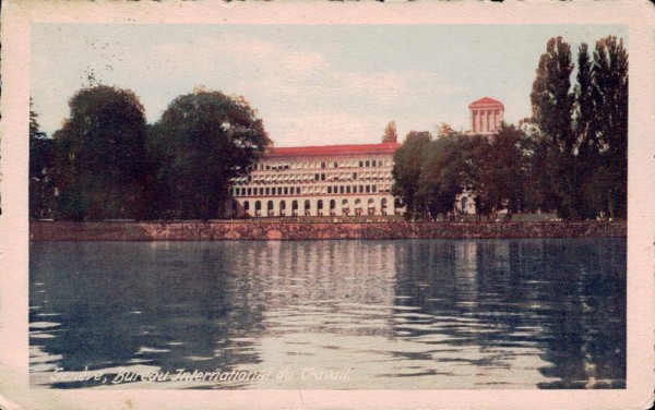 Genève, Bureau International du Travail Vorderseite