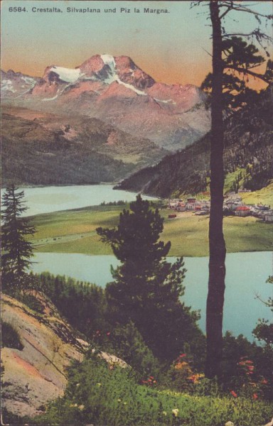 Crestalta, Silvaplana und Piz la Margna