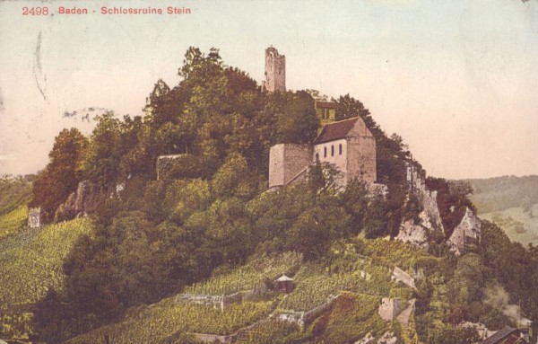 Baden - Schlossruine Stein