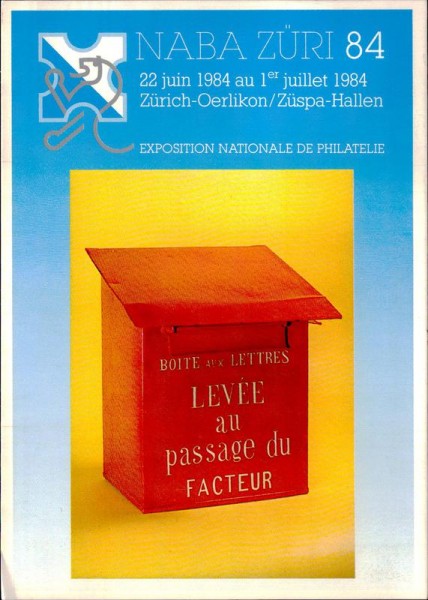 Naba Zürich 1984 Vorderseite
