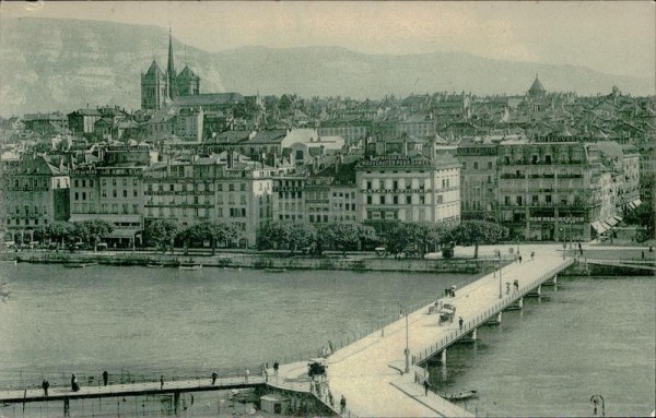 Genève/Et la Cathédrale. Vorderseite