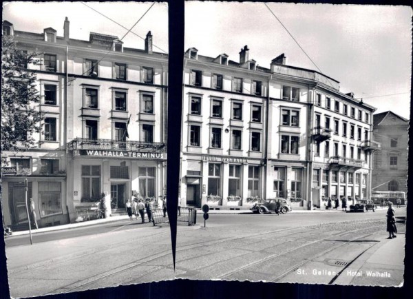 St. Gallen, Hotel Walhalla Vorderseite