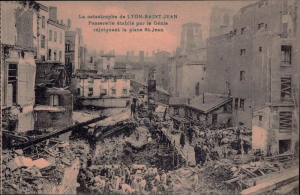 Catastrophe de Fourvière (Lyon) Vorderseite