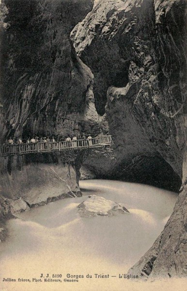 Gorges du Trient Vorderseite