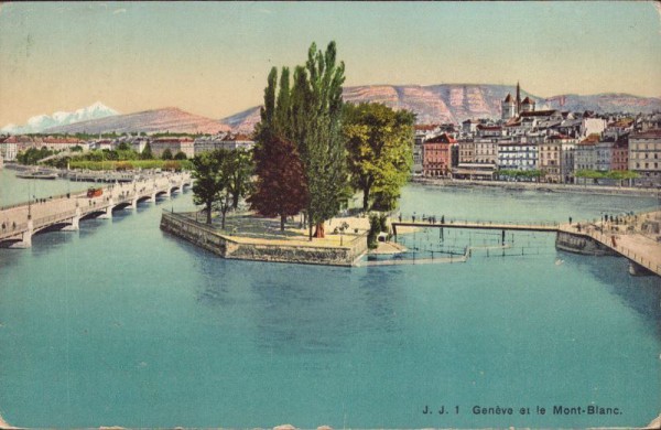 Genève et le Mont - Blanc