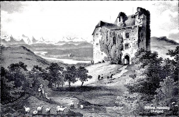 Schloss Habsburg Vorderseite