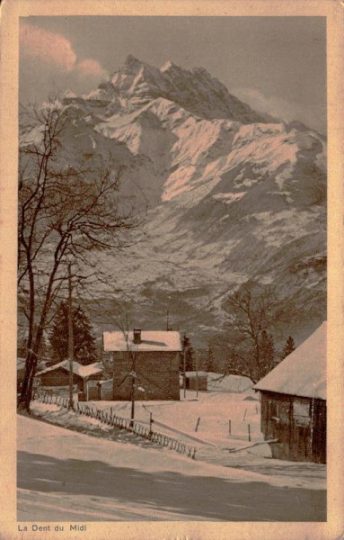 la Dent du Midi Vorderseite
