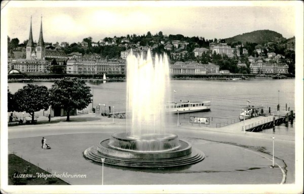Luzern - Wagenbachbrunnen Vorderseite