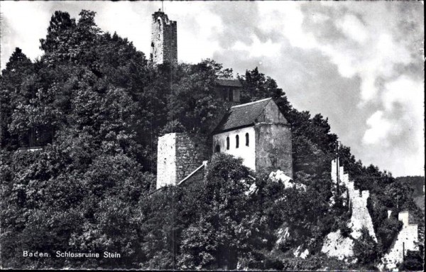 Ruine Stein (Baden) Vorderseite
