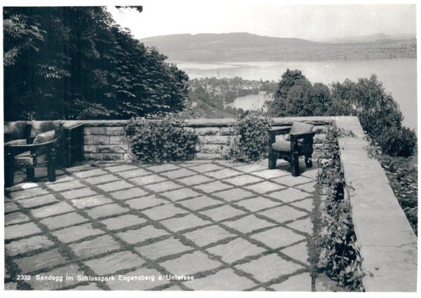 Sandegg im Schlosspark Eugensberg am Untersee Vorderseite