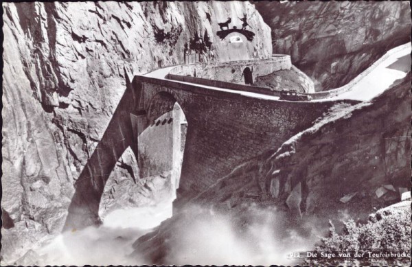 Die Sage von der Teufelsbrücke
