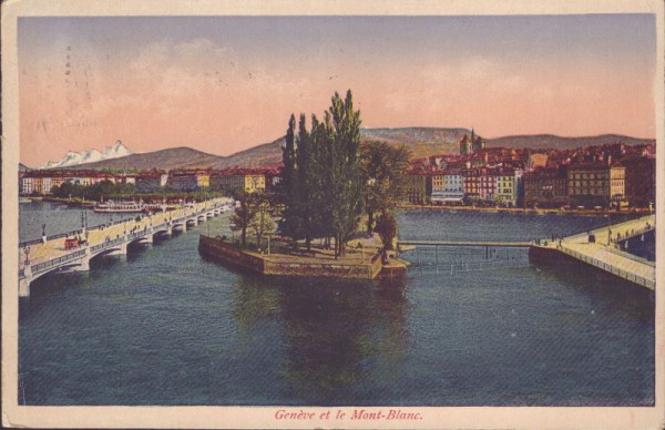 Genève et le Mont - Blanc