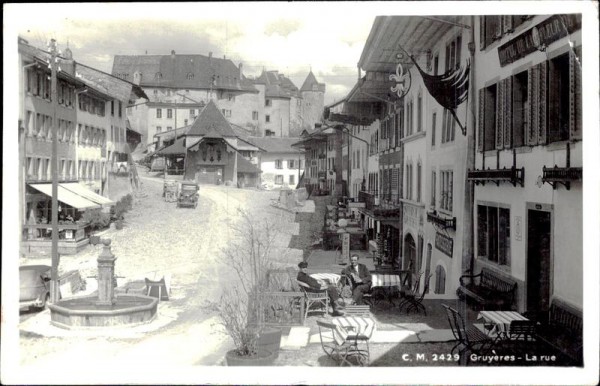 Gruyères, Greyerz Vorderseite