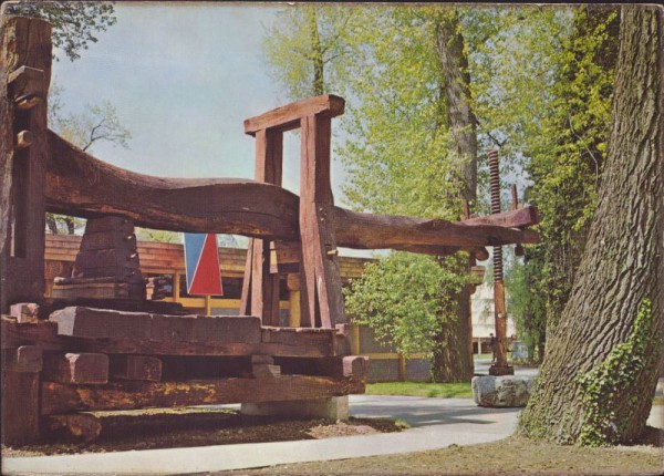 Exposition Nationale Suisse, Lausanne - Le vieux pressoir du restaurant "Zur Rebe"