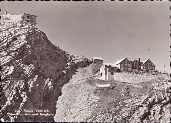 Säntis - Observatorium und Berghotel