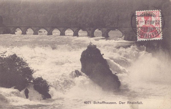 Schaffhausen, der Rheinfall