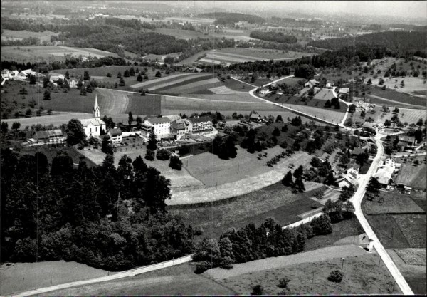 St. Pelagiberg, Kurhaus Marienburg, Flugaufnahme Vorderseite