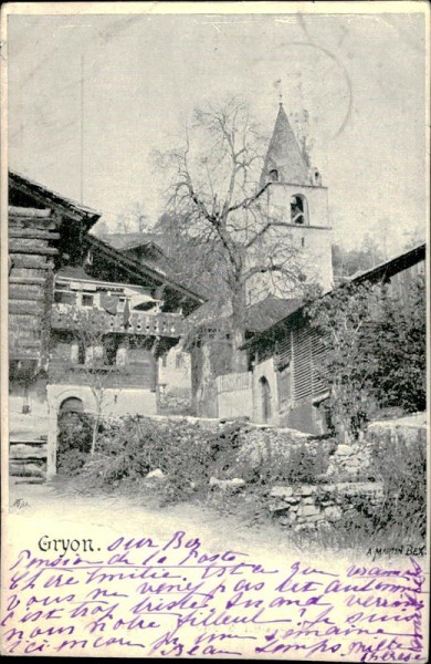 Gryon  Vorderseite