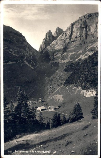 Bollenwies mit Kreuzberge Vorderseite