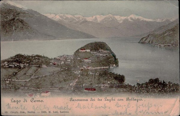 Lago di Como Vorderseite