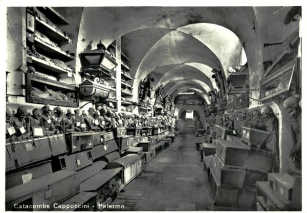 Palermo, Catacombe Cappuccini Vorderseite