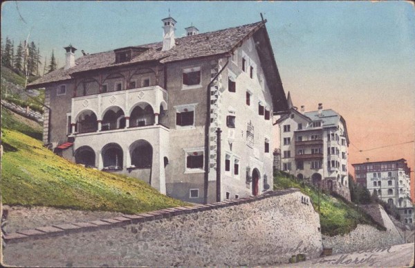 Museum Engiadinais, St. Moritz Vorderseite