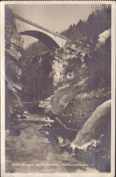 Taubenlochschlucht