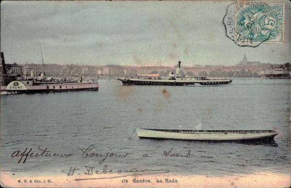 Genève, la rade Vorderseite