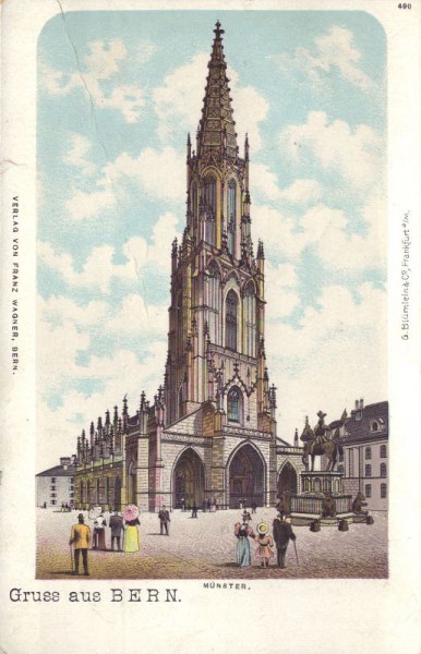 Gruss aus Bern (Berner Münster)
