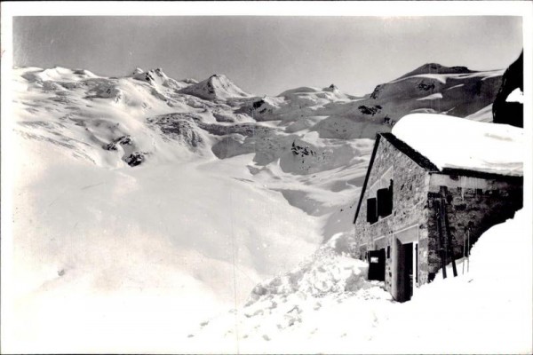 Coazhütte Vorderseite