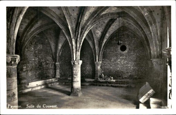 Payerne. Salle du Couvent Vorderseite