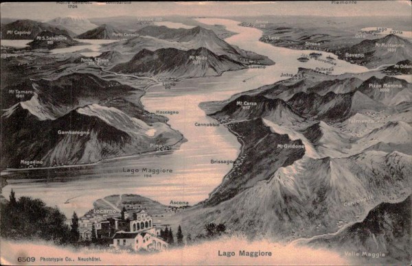 Lago Maggiore Vorderseite