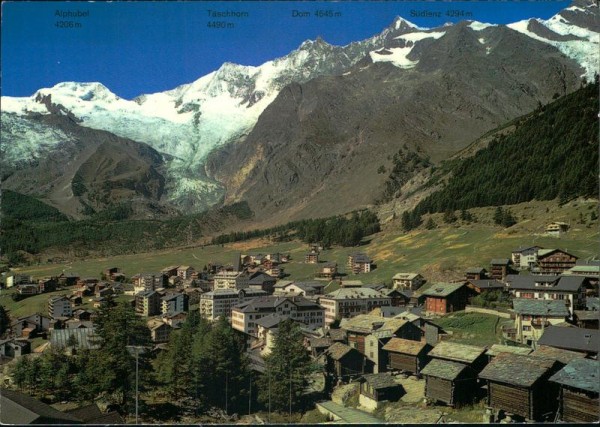 Saas-Fee Vorderseite
