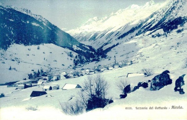 Ferrovia del Gottardo, Airolo Vorderseite