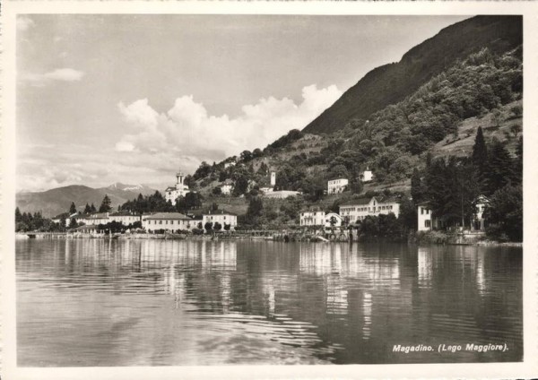 Magadino. Lago Maggiore Vorderseite