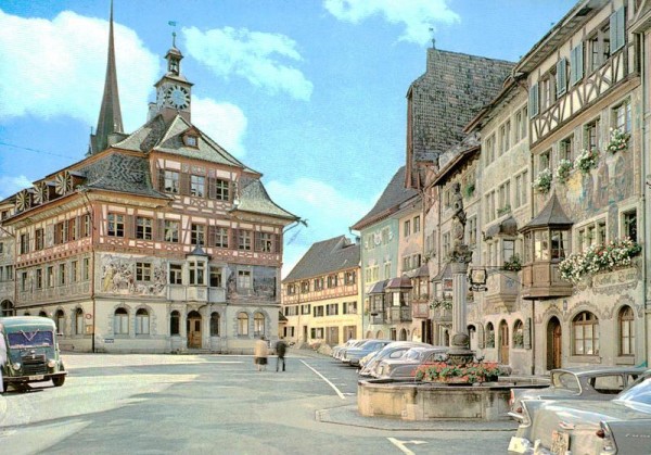 Stein am Rhein, Rathaus Vorderseite