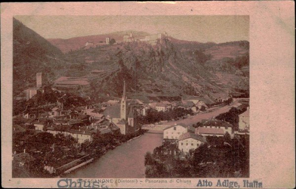 Bressanone ( Dintorni) - Panorama di Chiusa Vorderseite