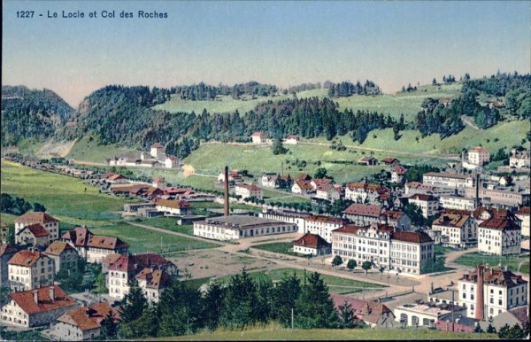 Le Locle et Col des Roches Vorderseite