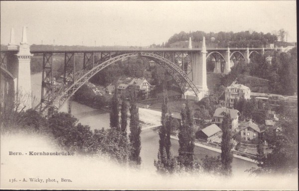 Kornhausbrücke, Bern Vorderseite