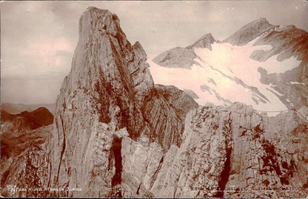 Lysengratweg, Altmann, Säntis Vorderseite