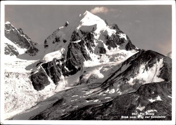 Piz Roseg Vorderseite