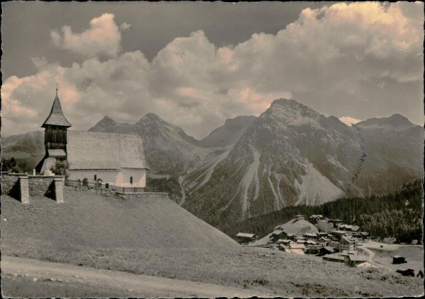 Arosa/Bergkirchli Vorderseite