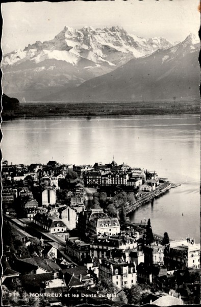 Montreux et les Dents du Midi