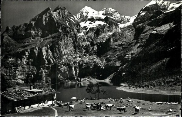 Oeschinensee bei Kandersteg Vorderseite