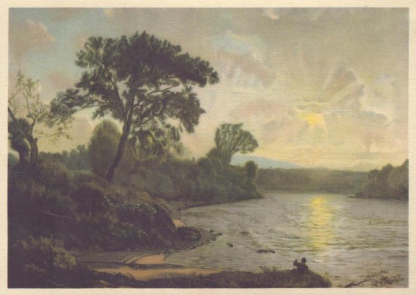 Barthélemy Menn, Am Ufer der Arve Vorderseite