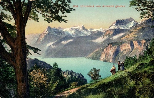 Urirotstock vom Axenstein gesehen Vorderseite