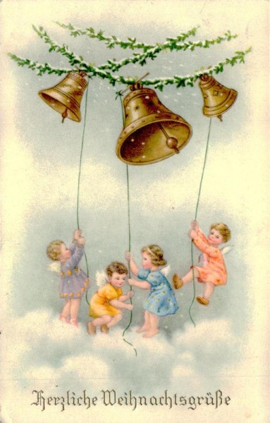 Herzliche Weihnachtsgrüsse Vorderseite