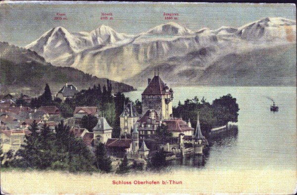 Schloss Oberhofen b/-Thun